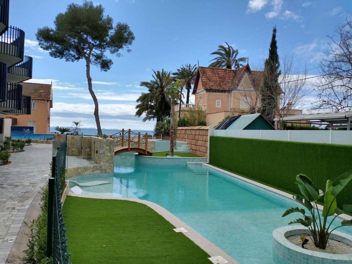 Modern Nieuwbouwappartement Aan Het Strand Van De Mar Menor In Santiago De La Ribera Ло-Паган Экстерьер фото